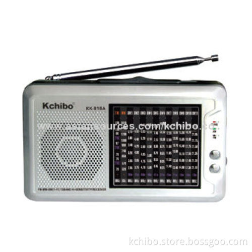 FM/AM Radio with Multi-band High-sensitivity Meets Different People Need